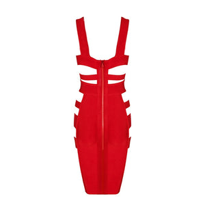 Sexy Midi Bandage Dress - Veira Trending Shop
