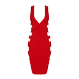Sexy Midi Bandage Dress - Veira Trending Shop
