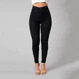 High Waist Pencil Pants - Veira Trending Shop