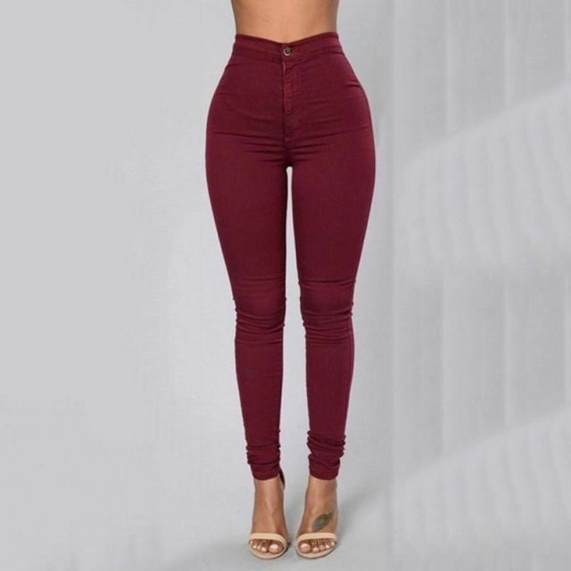 High Waist Pencil Pants - Veira Trending Shop
