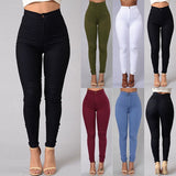 High Waist Pencil Pants - Veira Trending Shop