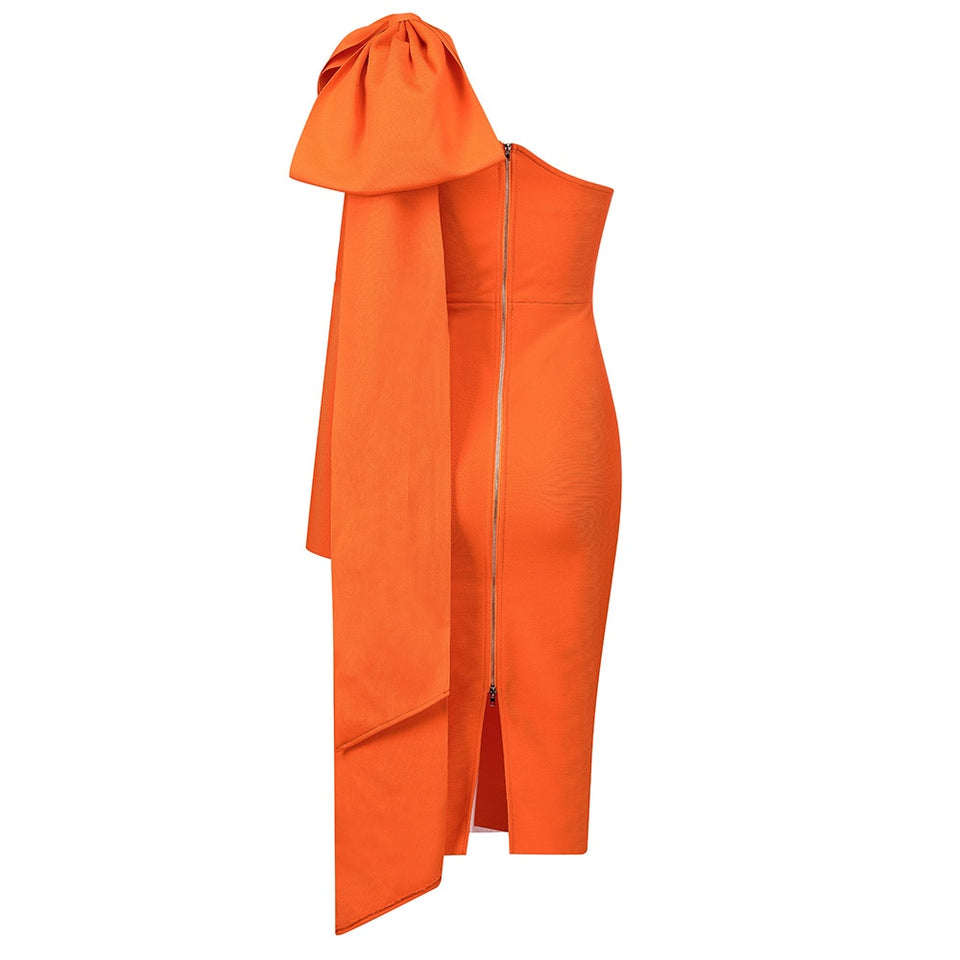 One Shoulder Bandage Dress - Veira Trending Shop