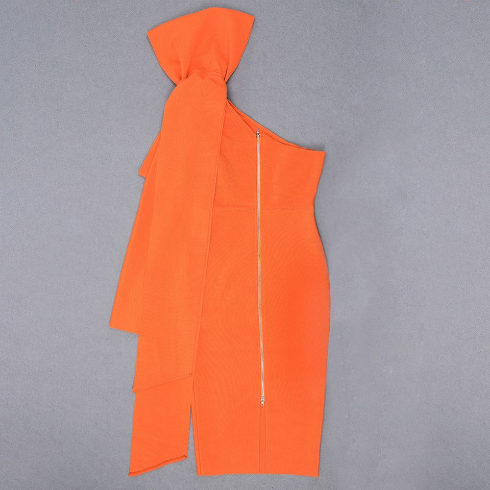One Shoulder Bandage Dress - Veira Trending Shop