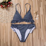Sexy Plaid Bikini Set - Veira Trending Shop