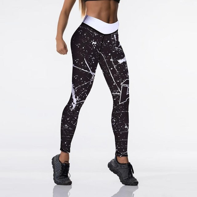 Digital Printed Leggings - Veira Trending Shop