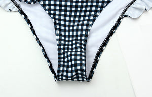 Sexy Plaid Bikini Set - Veira Trending Shop