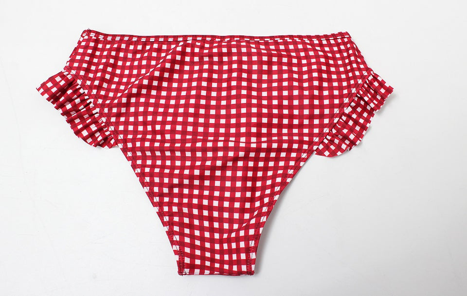 Sexy Plaid Bikini Set - Veira Trending Shop