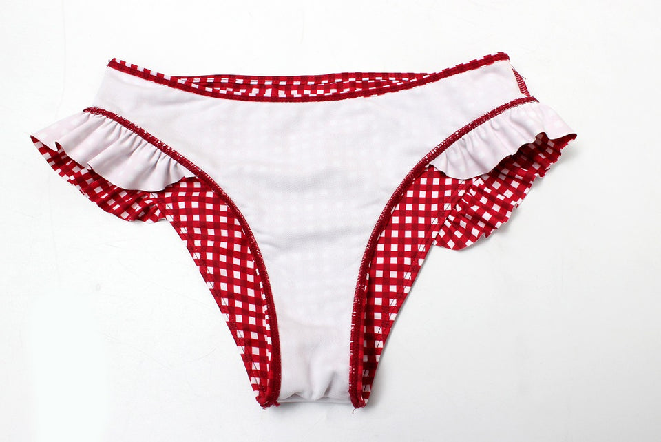 Sexy Plaid Bikini Set - Veira Trending Shop