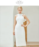 Halter Bandage Dress - Veira Trending Shop