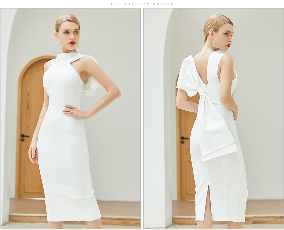 Halter Bandage Dress - Veira Trending Shop