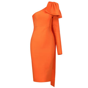 One Shoulder Bandage Dress - Veira Trending Shop