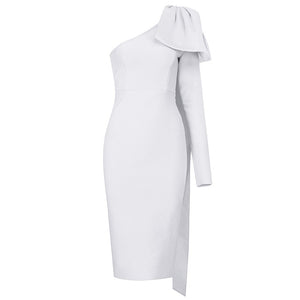 One Shoulder Bandage Dress - Veira Trending Shop