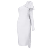 One Shoulder Bandage Dress - Veira Trending Shop