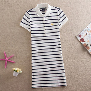 Striped T Shirt Dresses - Veira Trending Shop