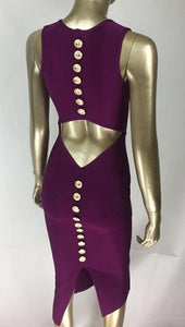 Split Back Bandage Dress - Veira Trending Shop