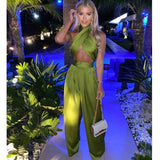 Sexy Satin Pants Set - Veira Trending Shop