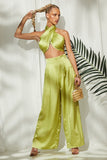 Sexy Satin Pants Set - Veira Trending Shop