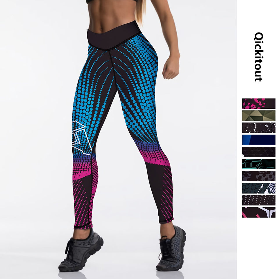 Digital Printed Leggings - Veira Trending Shop