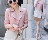 Faux Leather Outwear Blazer - Veira Trending Shop