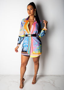 Floral Print Mini Skirt 2 Pcs Set - Veira Trending Shop