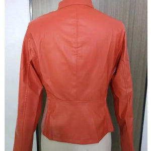 PU Leather Warm Jacket - Veira Trending Shop