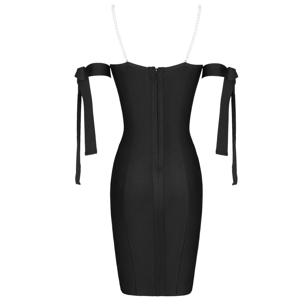 Off Shoulder Bandage Dress - Veira Trending Shop