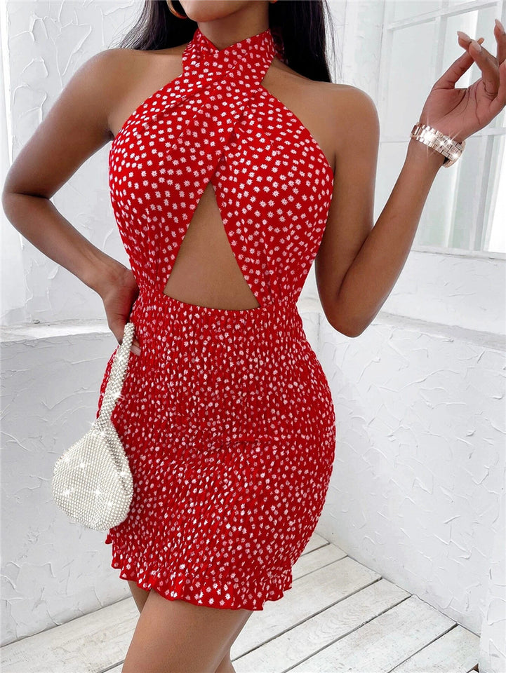 Backless Tie Up Sundress - Veira Trending Shop