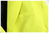 Hollow Out Waist Blazer Dress - Veira Trending Shop