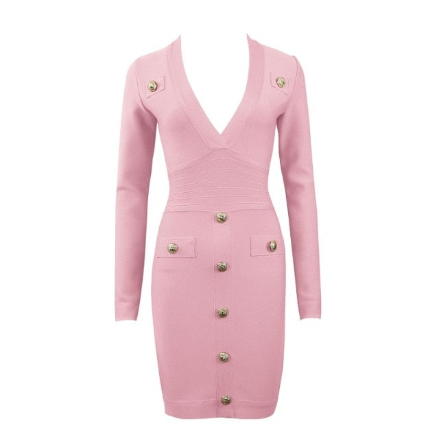 Deep V-neck Evening Party - Veira Trending Shop