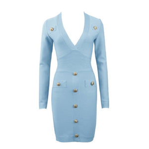 Deep V-neck Evening Party - Veira Trending Shop