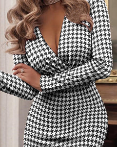 Long Sleeve Elegant Dress - Veira Trending Shop