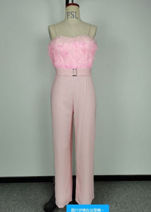 Elegant Strapless Jumpsuit - Veira Trending Shop