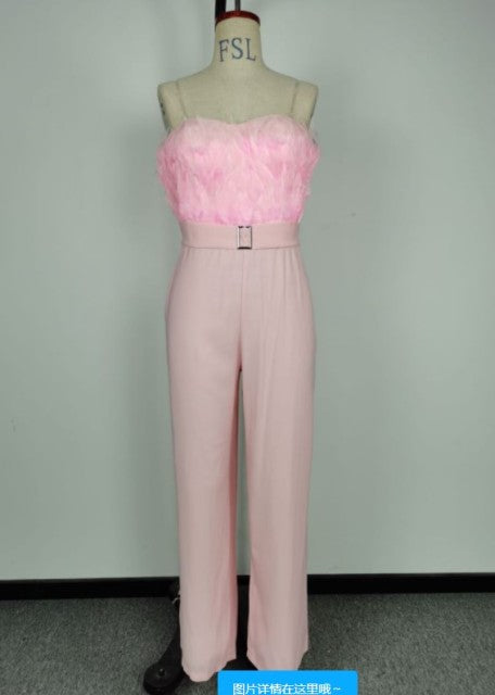 Elegant Strapless Jumpsuit - Veira Trending Shop