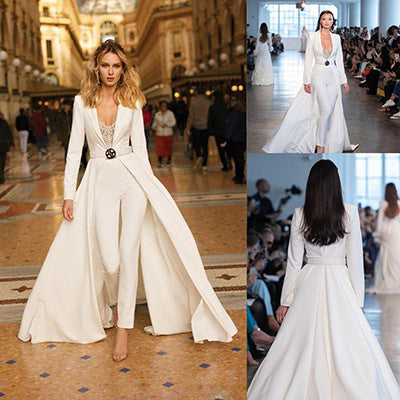 Elegant Strapless Jumpsuit - Veira Trending Shop
