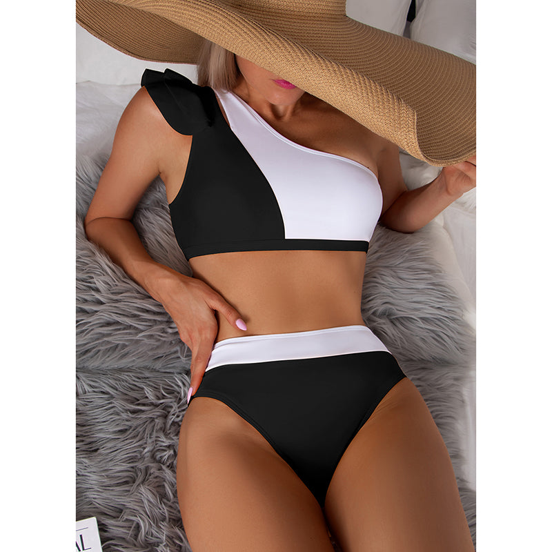 One Shoulder Bikini Set - Veira Trending Shop