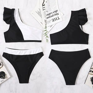 One Shoulder Bikini Set - Veira Trending Shop