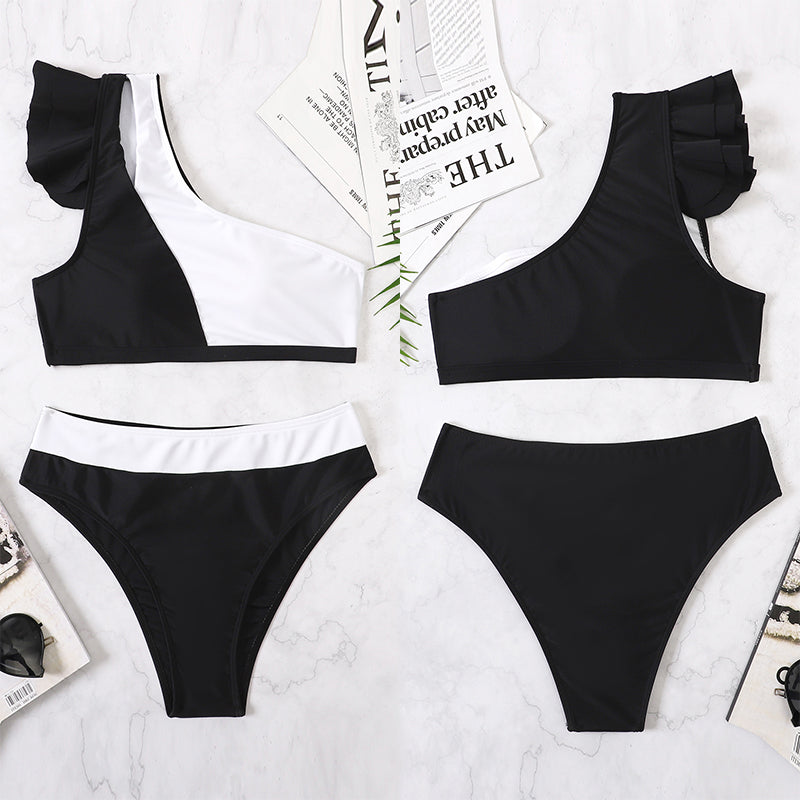 One Shoulder Bikini Set - Veira Trending Shop