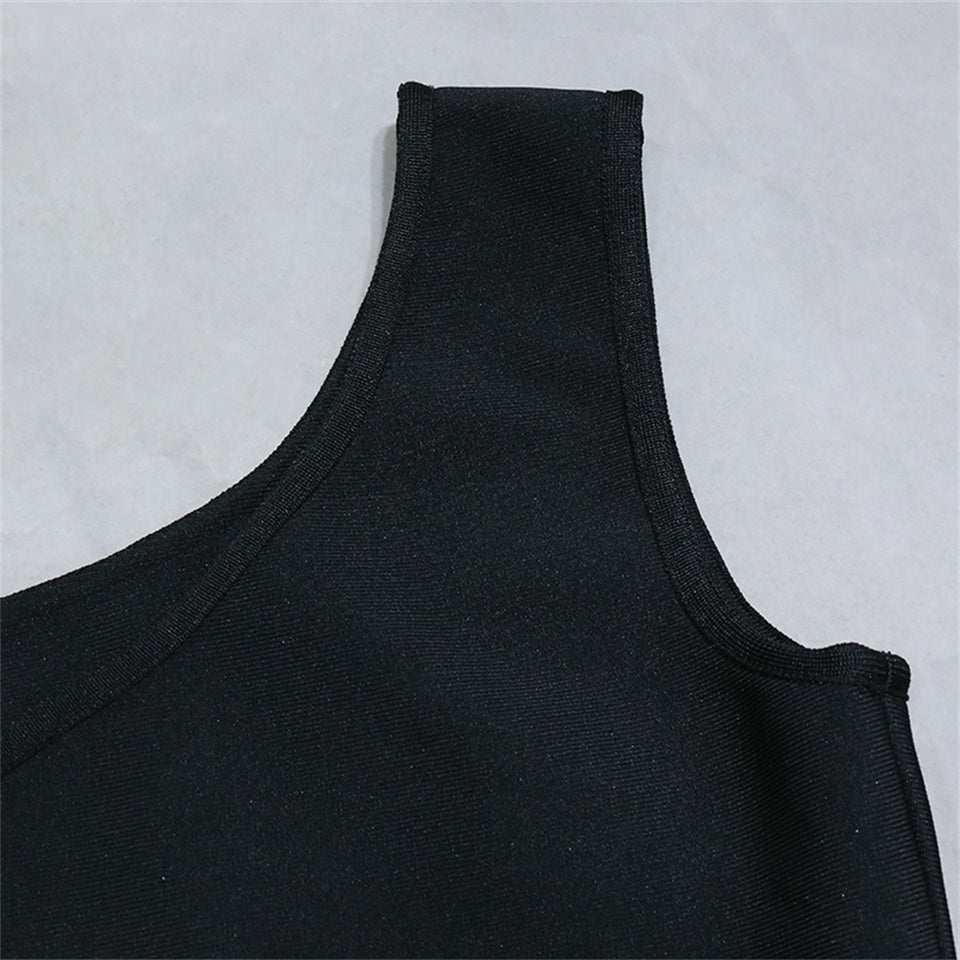 One Shoulder Bandage Dress - Veira Trending Shop