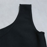 One Shoulder Bandage Dress - Veira Trending Shop