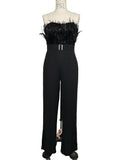 Elegant Strapless Jumpsuit - Veira Trending Shop
