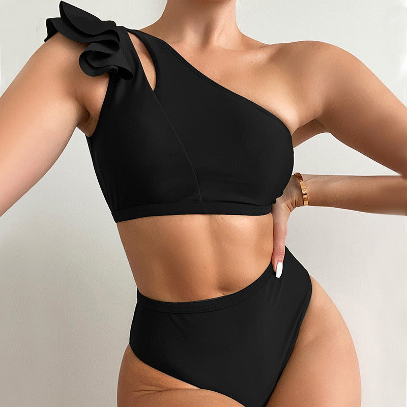 One Shoulder Bikini Set - Veira Trending Shop