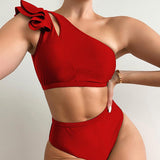 One Shoulder Bikini Set - Veira Trending Shop