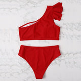 One Shoulder Bikini Set - Veira Trending Shop