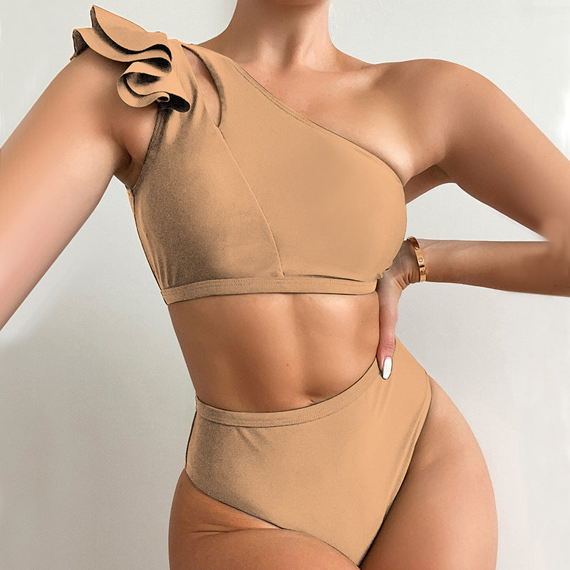 One Shoulder Bikini Set - Veira Trending Shop