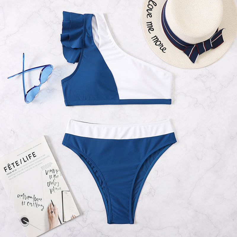 One Shoulder Bikini Set - Veira Trending Shop