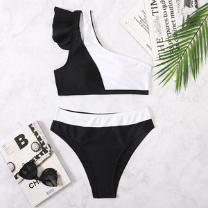 One Shoulder Bikini Set - Veira Trending Shop