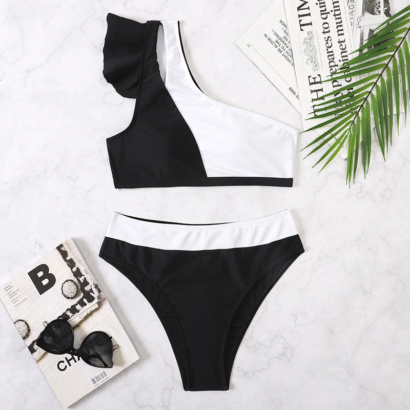 One Shoulder Bikini Set - Veira Trending Shop