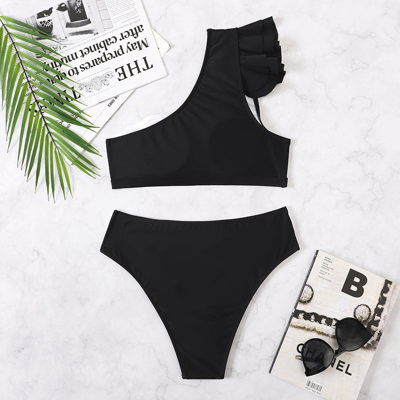 One Shoulder Bikini Set - Veira Trending Shop