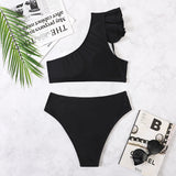 One Shoulder Bikini Set - Veira Trending Shop