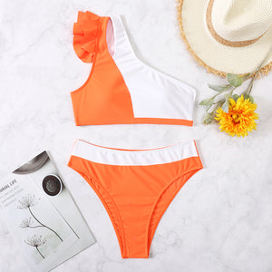 One Shoulder Bikini Set - Veira Trending Shop